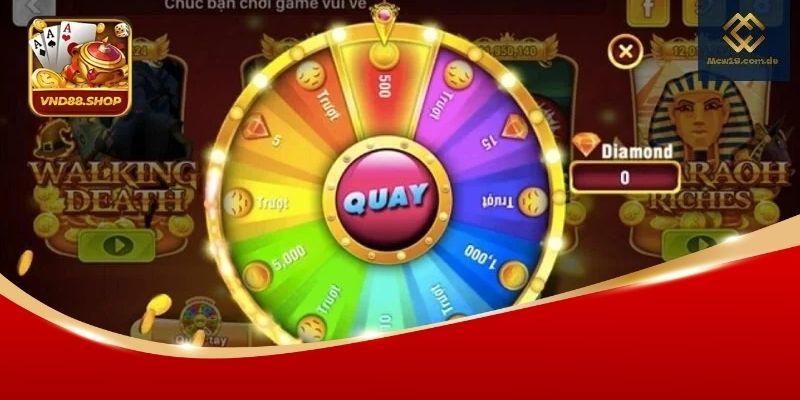 Vòng Quay May Mắn VND88: Cơ Hội Hấp Dẫn Cho Người Chơi 2 Vòng quay may mắn VND88 giải trí mới lạ